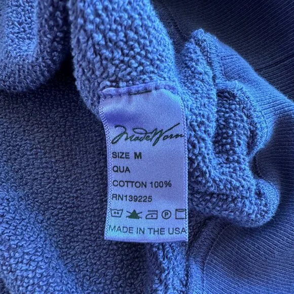 LIKE NEW - MadeWorn Queen Tour '75 Shrunken Sweatshirt in Plum Purple - Picture 7 of 7